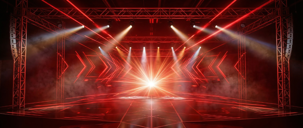 Comedy Stage Background